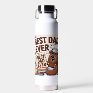Best Dad Ever (Just Ask My Kids) – Funny Father’s  Water Bottle
