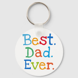 Best dad ever key ring