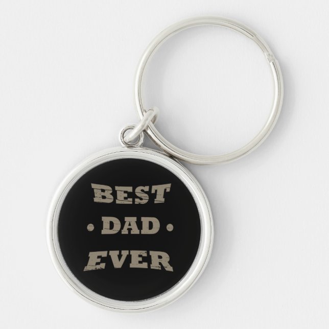 Best dad ever key ring (Front)