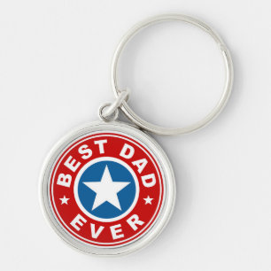 Best Dad Ever Key Ring
