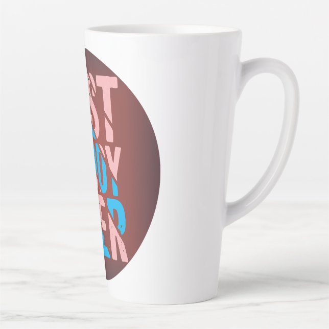 best dad ever latte mug (Right)