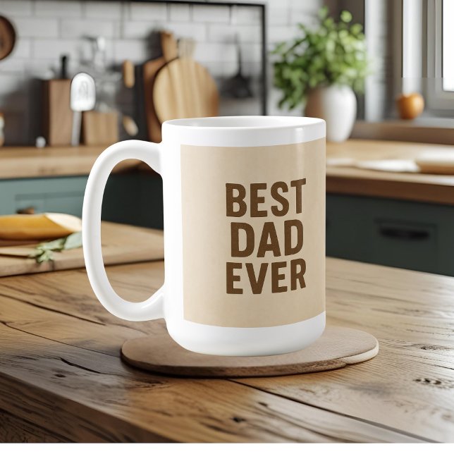 Best Dad Ever ☕ | Meaningful Mug for Fathers 💙 (Creator Uploaded)