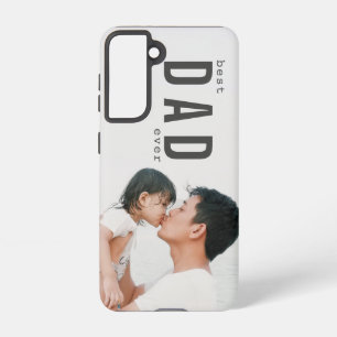 Best Dad Ever Minimalist Photo Samsung Galaxy Case