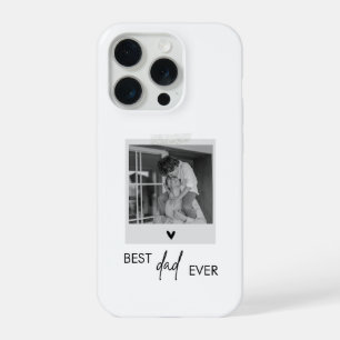 Best Dad Ever Minimalistic Photo iPhone 15 Pro Case