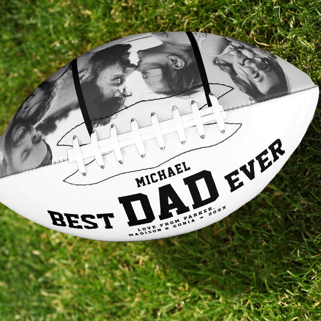 BEST DAD EVER Modern Cool American Football (Creator Uploaded)