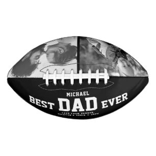 BEST DAD EVER Modern Cool Football Custom Football American Football
