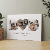 Best Dad Ever Modern Photo Collage Gift For Father