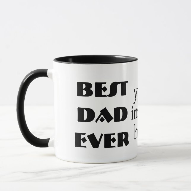 Best dad ever Mug (Left)