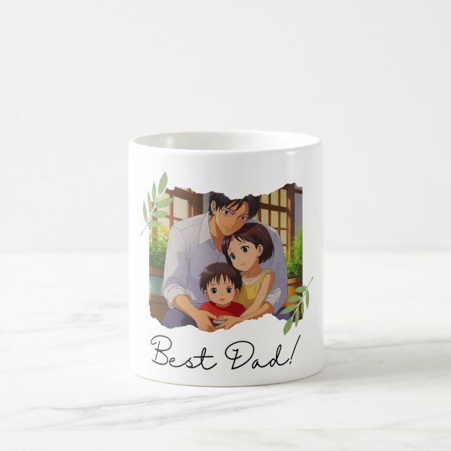Best Dad Ever Mug Design (Center)