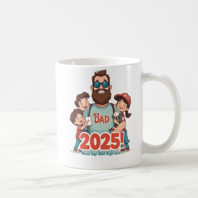 Best Dad Ever Mug - Father’s Day Gift 2025 (Right)