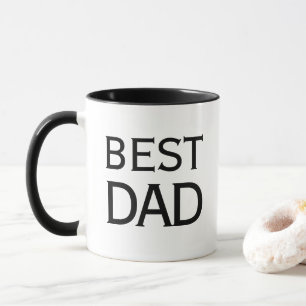 Best Dad Ever Mug - Personalised Coffee Cup Gift