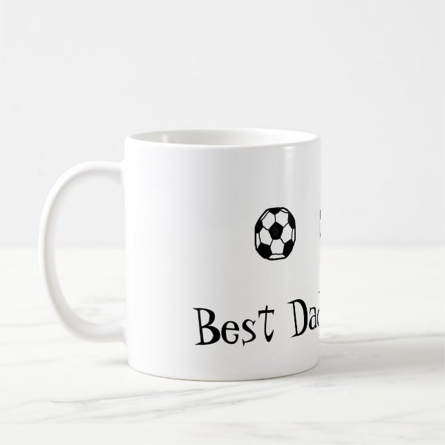 Best Dad....Ever! Mug (Soccer) (Left)