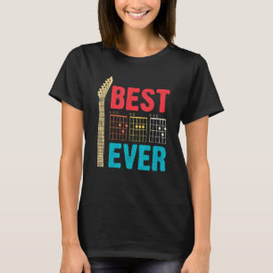 Best Dad Ever Music Guitar Musician Father's Day G T-Shirt