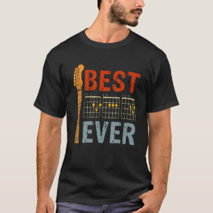Best Dad Ever Music Guitar Musician Father's Day G T-Shirt