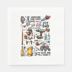 Best Dad Ever Napkin