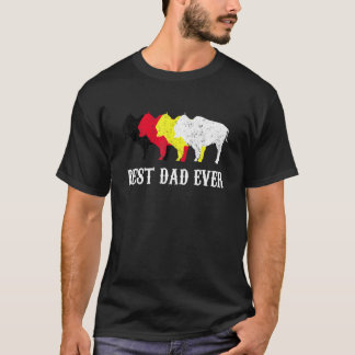 Best Dad Ever Native American Indian Tribe Pride F T-Shirt
