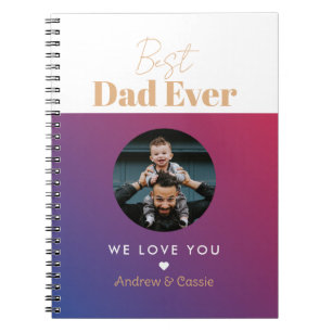 Best dad ever notebook