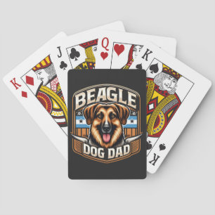 Best Dad Ever - Personal Gift Dog Dad For Husband Playing Cards