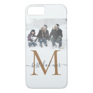 Best Dad Ever, Personalise Your Name, Photo  iPhone 8/7 Case