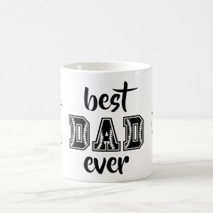 Best Dad Ever Personalised Coffee Mug