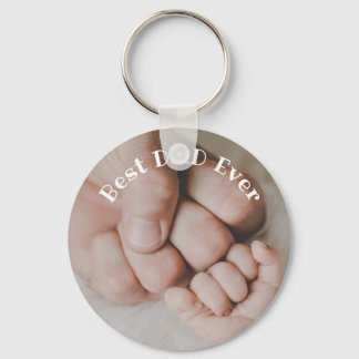 Best Dad Ever Personalised father's  day gift Key Ring