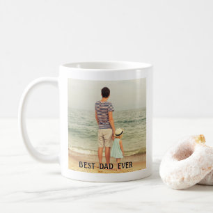 Best Dad Ever Personalised Photo Coffee Mug