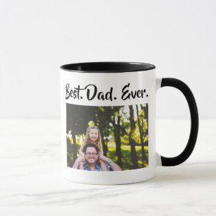 Best Dad Ever Personalised Photo Coffee Mug
