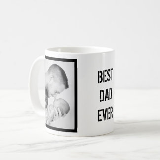 Best DAD EVER Personalised photo Coffee Mug