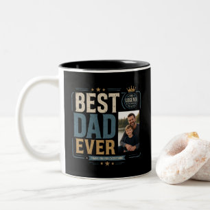 Best Dad Ever Personalised Photo Mug