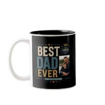 Best Dad Ever Personalised Photo Mug