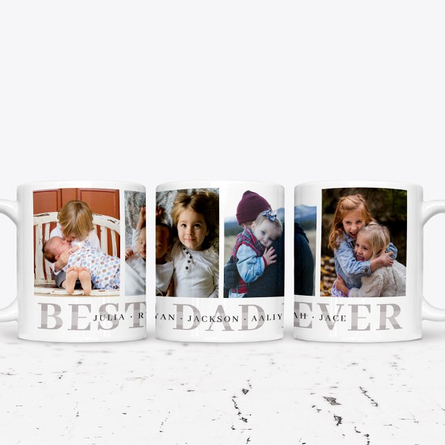 Best Dad Ever Personalised Photo Mug (Creator Uploaded)