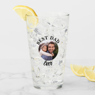 Best Dad Ever Personalised Photo Template Glass