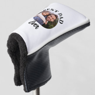 Best Dad Ever Personalised Photo Template Golf Head Cover