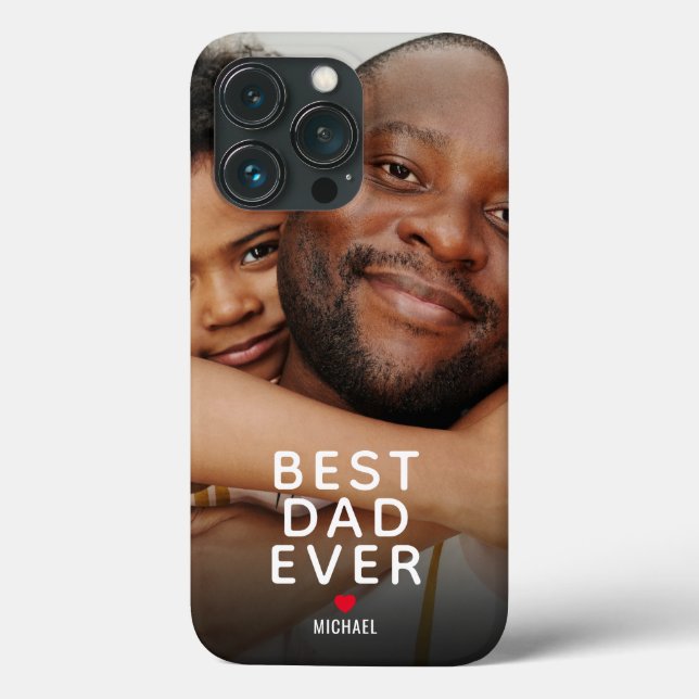 Best Dad Ever Photo Case-Mate iPhone Case (Back)