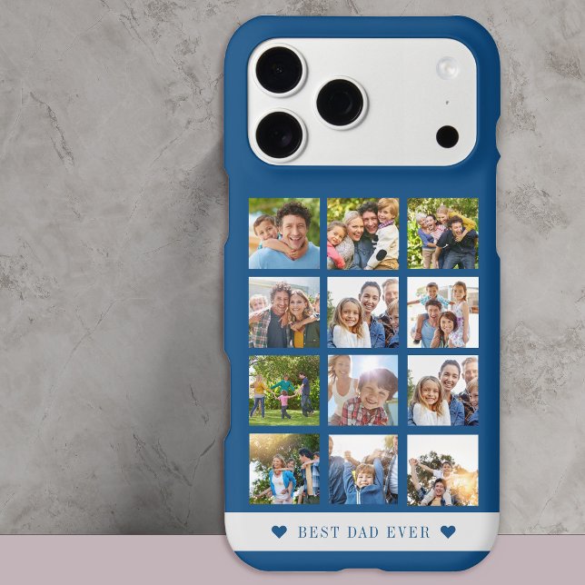 Best dad ever photo collage father personalised  (Creator Uploaded)