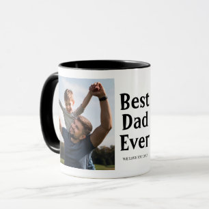 Best Dad Ever Photo Collage Father's day Gift Mug