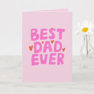 Best Dad Ever Photo Father’s Day Card