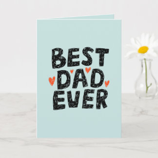 Best Dad Ever Photo Father’s Day Card