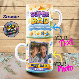 Best Dad Ever Photo Frame Mug