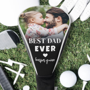Best Dad Ever Photo Golf Head Cover