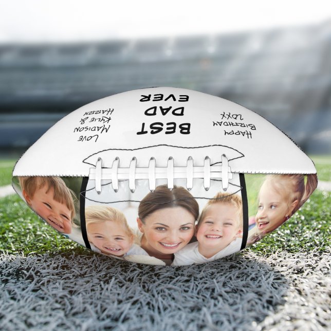 Best Dad Ever Photo Personalised American Football (Creator Uploaded)