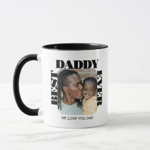 Best Dad Ever Photo Personalised Coffee Mug