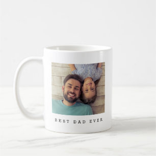 Best Dad Ever Photo Personalised Coffee Mug