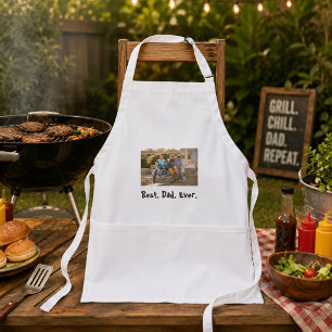 Best Dad Ever Photo Standard Apron