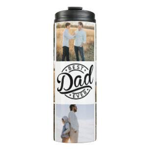 "Best Dad Ever" Photo Tumbler