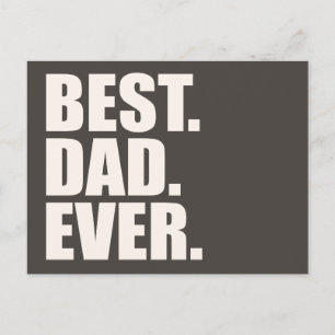 Best. Dad. Ever. Postcard