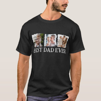 Best Dad Ever, Room for 3 Square Stylised Photos T-Shirt