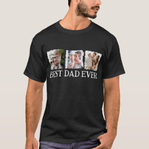 Best Dad Ever, Room for 3 Square Stylized Photos T-Shirt