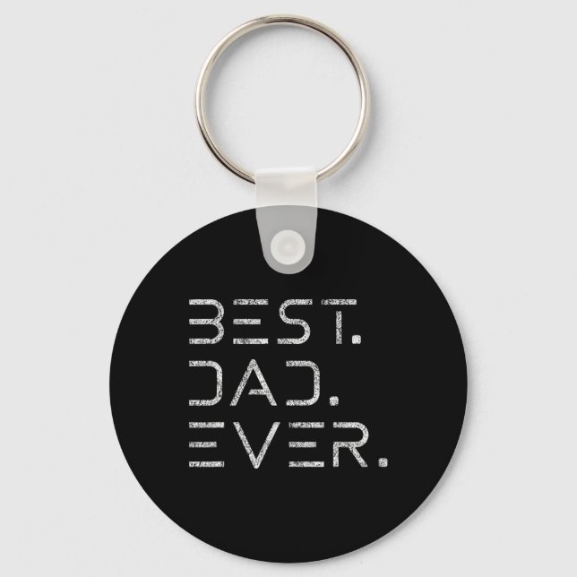 Best Dad Ever Shirt Modern Developer Programmer Fa Key Ring (Front)