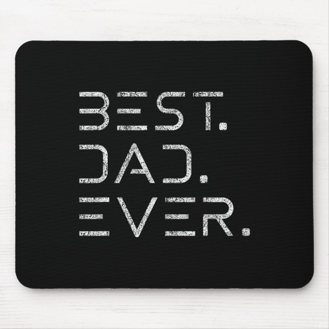 Best Dad Ever Shirt Modern Developer Programmer Fa Mouse Mat (Front)